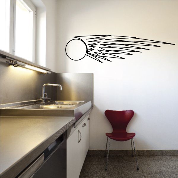 Racing Vehicle Pinstripe Vinyl Decal - Car Decal - Wall Decal - MC063