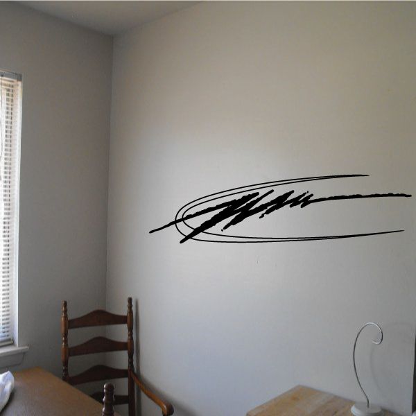 Racing Vehicle Pinstripe Vinyl Decal - Car Decal - Wall Decal - MC065