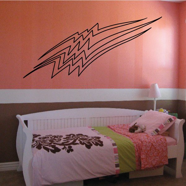 Racing Vehicle Pinstripe Vinyl Decal - Car Decal - Wall Decal - MC073