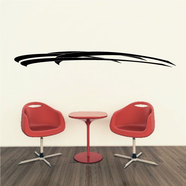 Racing Vehicle Pinstripe Vinyl Decal - Car Decal - Wall Decal - MC080