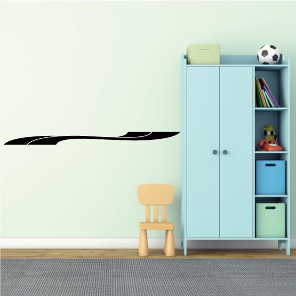 Racing Vehicle Pinstripe Vinyl Decal - Car Decal - Wall Decal - MC088