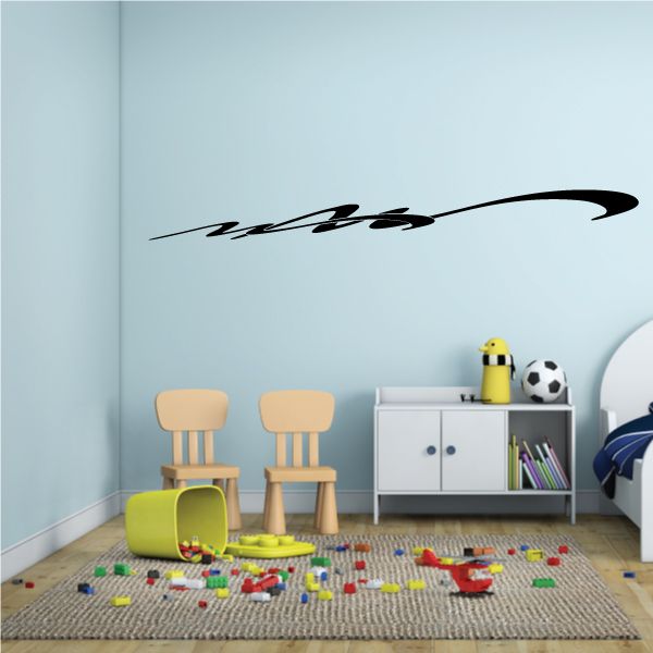 Racing Vehicle Pinstripe Vinyl Decal - Car Decal - Wall Decal - MC092
