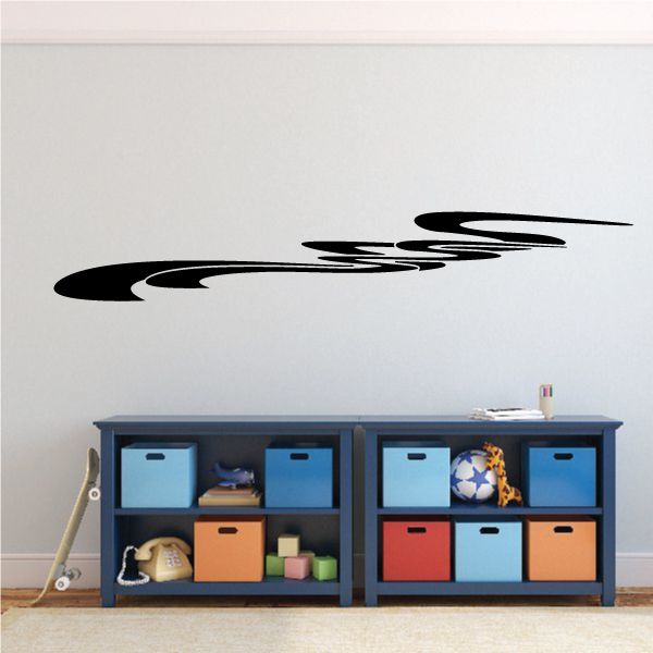 Racing Vehicle Pinstripe Vinyl Decal - Car Decal - Wall Decal - MC107