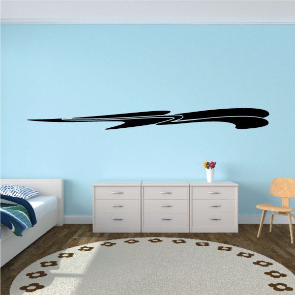 Racing Vehicle Pinstripe Vinyl Decal - Car Decal - Wall Decal - MC108