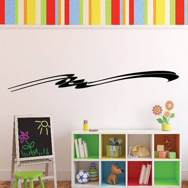 Racing Vehicle Pinstripe Vinyl Decal - Car Decal - Wall Decal - MC111