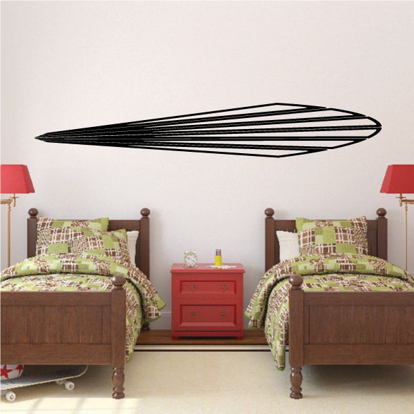 Racing Vehicle Pinstripe Vinyl Decal - Car Decal - Wall Decal - MC113