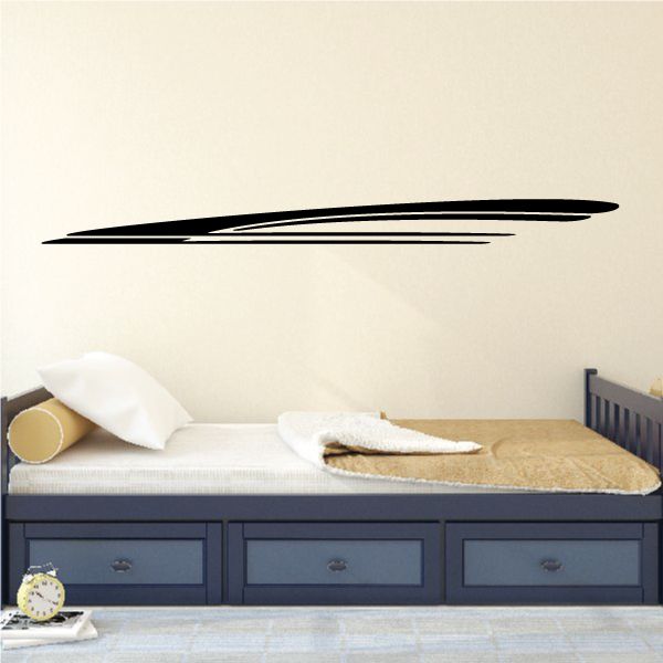 Racing Vehicle Pinstripe Vinyl Decal - Car Decal - Wall Decal - MC114