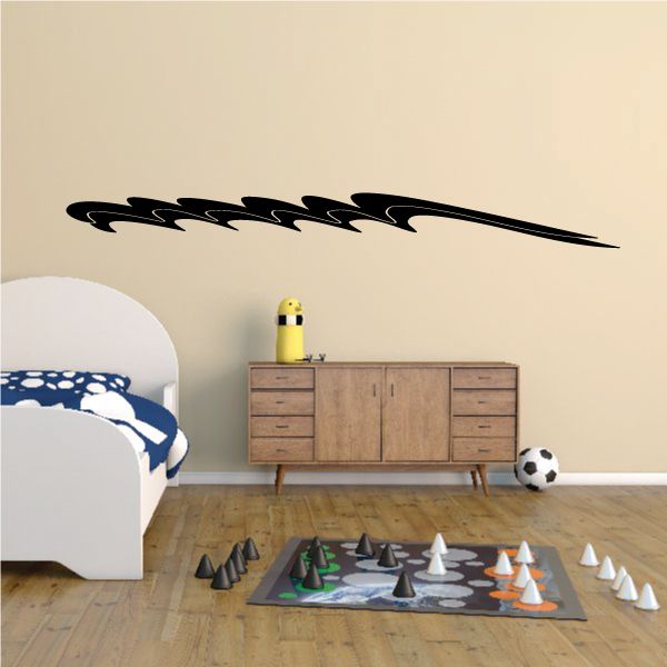 Racing Vehicle Pinstripe Vinyl Decal - Car Decal - Wall Decal - MC115