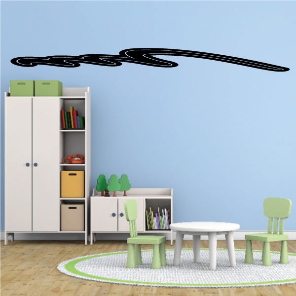 Racing Vehicle Pinstripe Vinyl Decal - Car Decal - Wall Decal - MC116