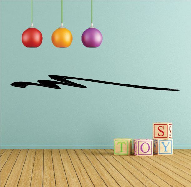 Racing Vehicle Pinstripe Vinyl Decal - Car Decal - Wall Decal - MC119