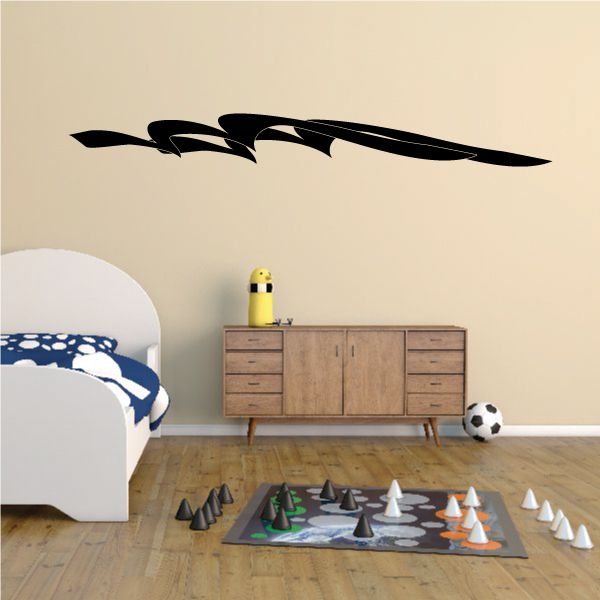 Racing Vehicle Pinstripe Vinyl Decal - Car Decal - Wall Decal - MC122