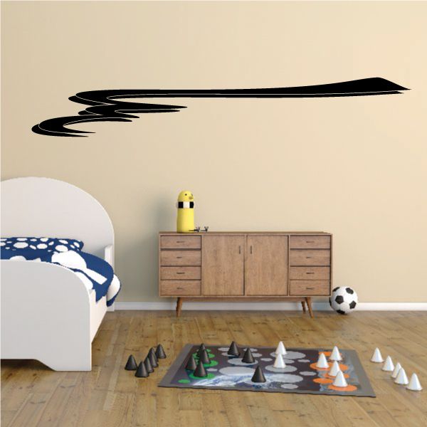 Racing Vehicle Pinstripe Vinyl Decal - Car Decal - Wall Decal - MC126