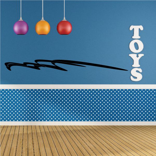 Racing Vehicle Pinstripe Vinyl Decal - Car Decal - Wall Decal - MC127
