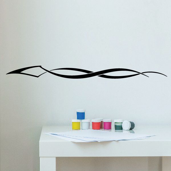 Racing Vehicle Pinstripe Vinyl Decal - Car Decal - Wall Decal - MC129