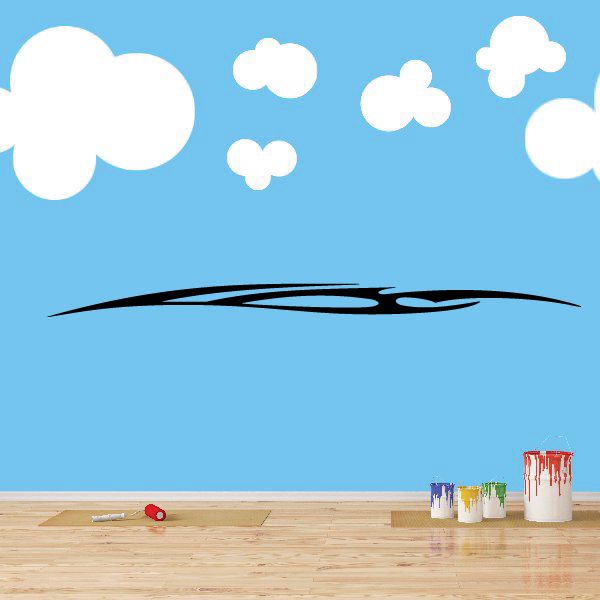 Racing Vehicle Pinstripe Vinyl Decal - Car Decal - Wall Decal - MC130