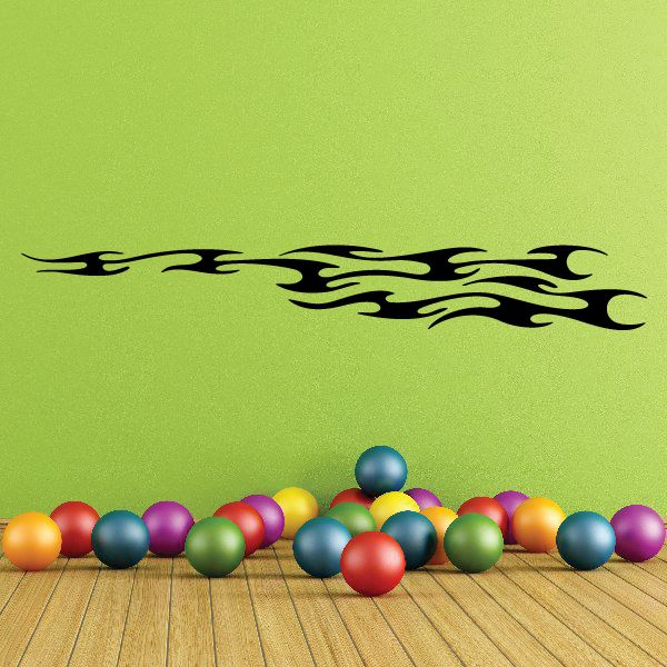 Racing Vehicle Pinstripe Vinyl Decal - Car Decal - Wall Decal - MC133