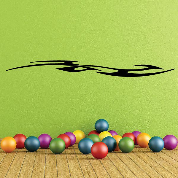 Racing Vehicle Pinstripe Vinyl Decal - Car Decal - Wall Decal - MC137