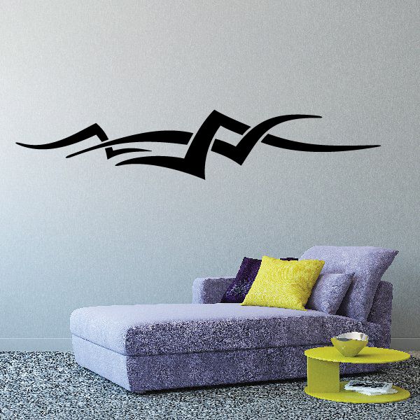 Racing Vehicle Pinstripe Vinyl Decal - Car Decal - Wall Decal - MC147
