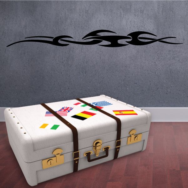Racing Vehicle Pinstripe Vinyl Decal - Car Decal - Wall Decal - MC155