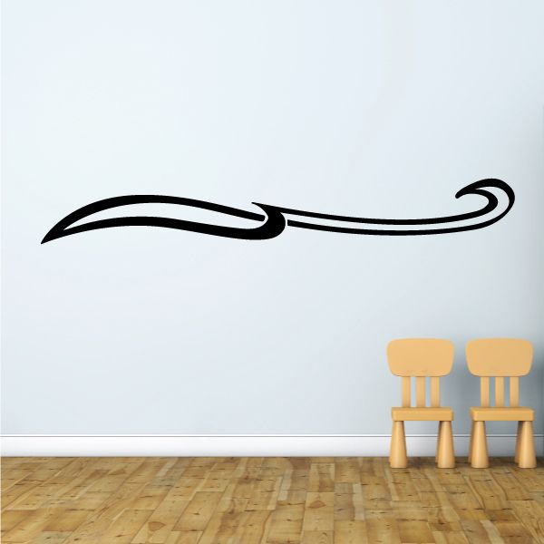 Racing Vehicle Pinstripe Vinyl Decal - Car Decal - Wall Decal - MC157