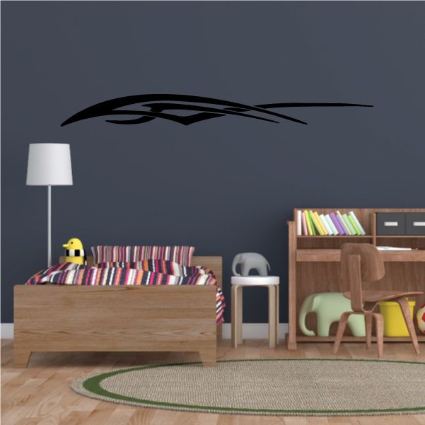 Racing Vehicle Pinstripe Vinyl Decal - Car Decal - Wall Decal - MC161