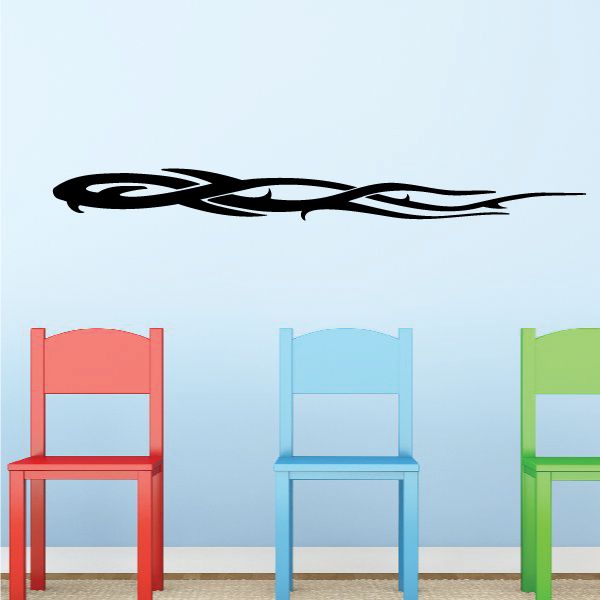 Racing Vehicle Pinstripe Vinyl Decal - Car Decal - Wall Decal - MC173