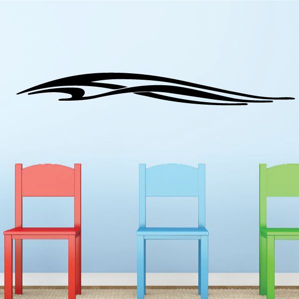 Racing Vehicle Pinstripe Vinyl Decal - Car Decal - Wall Decal - MC174