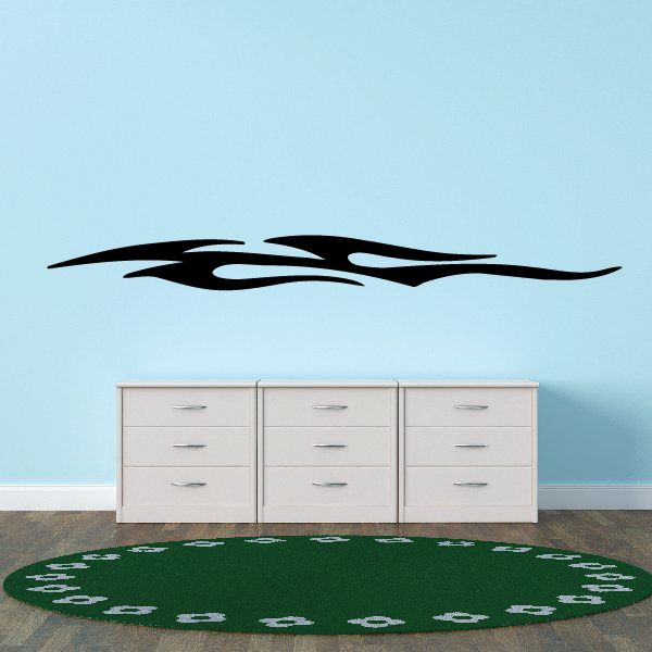 Racing Vehicle Pinstripe Vinyl Decal - Car Decal - Wall Decal - MC175