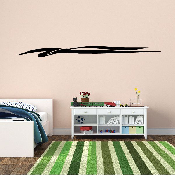 Racing Vehicle Pinstripe Vinyl Decal - Car Decal - Wall Decal - MC177