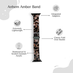 Amber Resin Strap
