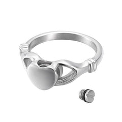 Give You My Heart Cremation Urn Ring