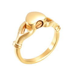 Give You My Heart Cremation Urn Ring