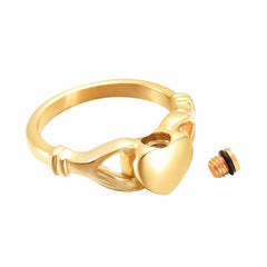 Give You My Heart Cremation Urn Ring