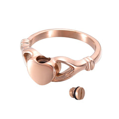 Give You My Heart Cremation Urn Ring
