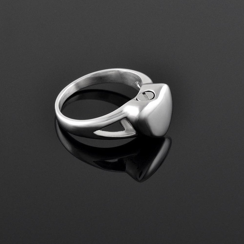 Heart Shaped Cremation Urn Ring