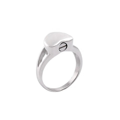 Heart Shaped Cremation Urn Ring