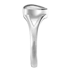 Silver Heart Shaped Cremation Urn Ring