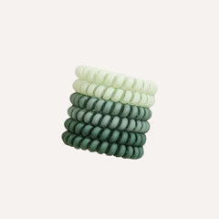 Tilley + Me Spiral Hair Ties – No Breakage, No Crease, All-Day Hold