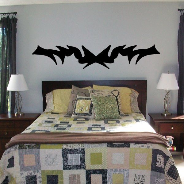 Tribal Pinstripe Wall Decal - Vinyl Decal - Car Decal - 028