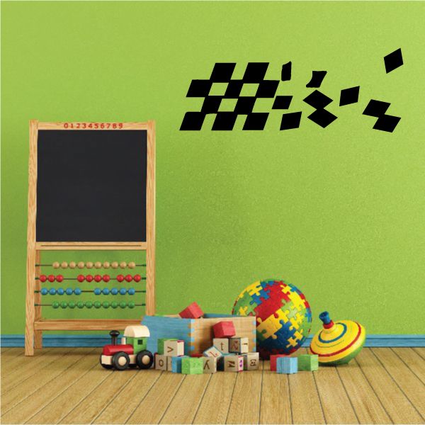 Tribal Pinstripe Wall Decal - Vinyl Decal - Car Decal - 044