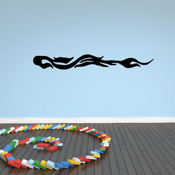 Tribal Pinstripe Wall Decal - Vinyl Decal - Car Decal - 055
