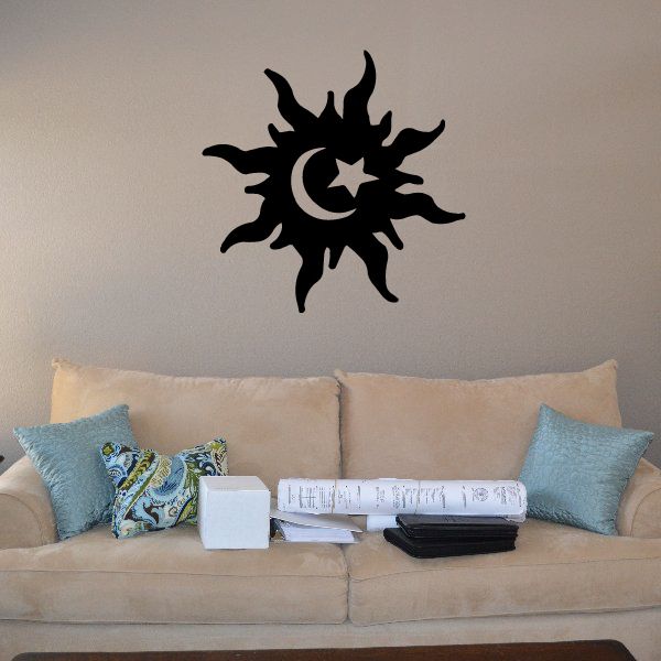 Tribal Pinstripe Wall Decal - Vinyl Decal - Car Decal - 077