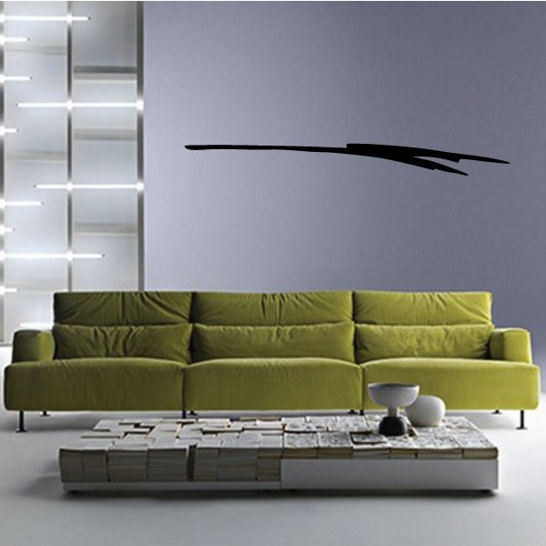 Tribal Pinstripe Wall Decal - Vinyl Decal - Car Decal - 079