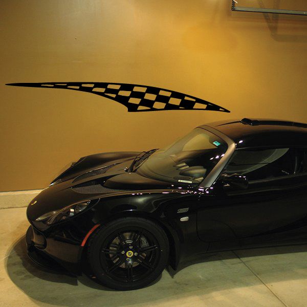 Tribal Pinstripe Wall Decal - Vinyl Decal - Car Decal - 092