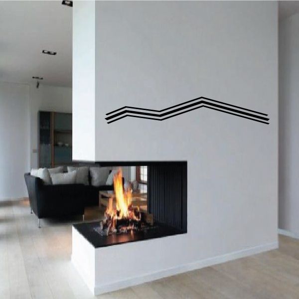 Tribal Pinstripe Wall Decal - Vinyl Decal - Car Decal - 104