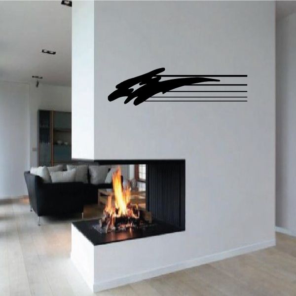 Tribal Pinstripe Wall Decal - Vinyl Decal - Car Decal - 106