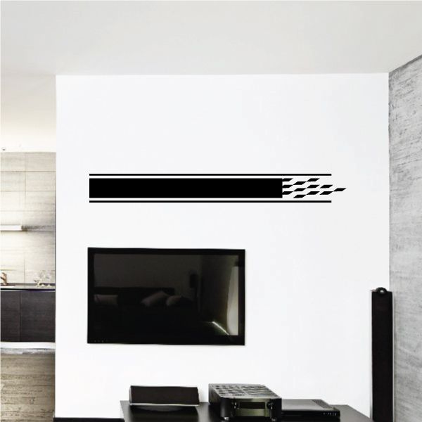 Tribal Pinstripe Wall Decal - Vinyl Decal - Car Decal - 115