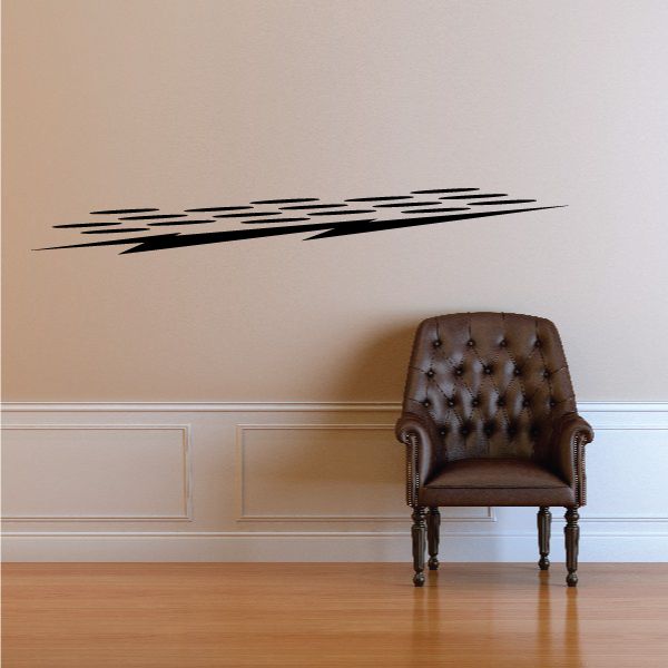 Tribal Pinstripe Wall Decal - Vinyl Decal - Car Decal - 123