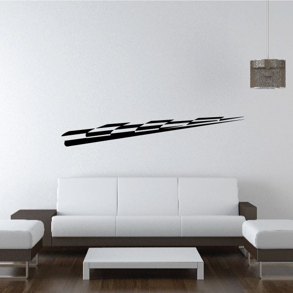 Tribal Pinstripe Wall Decal - Vinyl Decal - Car Decal - 127