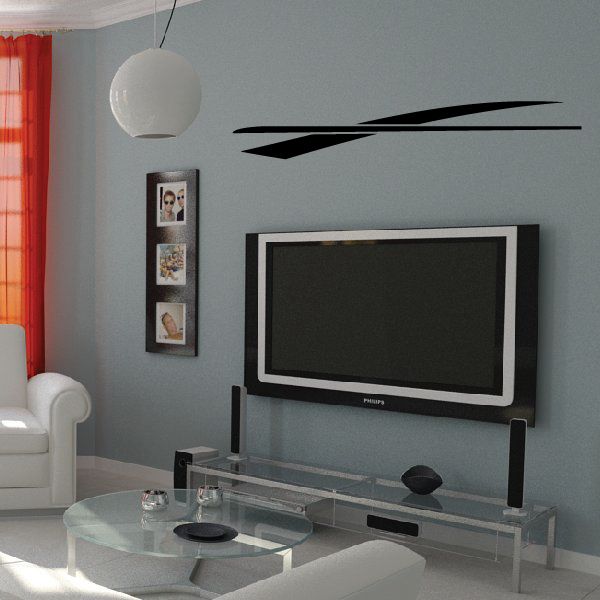 Tribal Pinstripe Wall Decal - Vinyl Decal - Car Decal - 128
